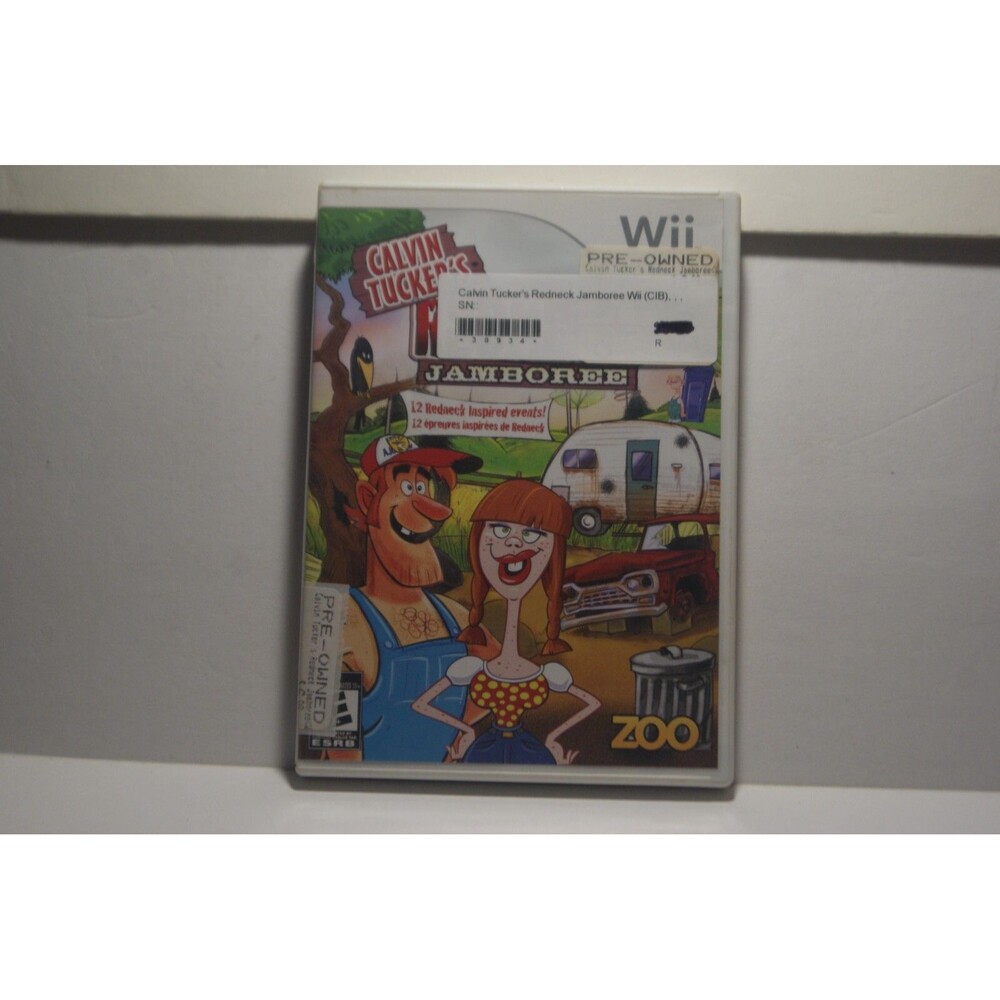 Calvin Tucker's Redneck Jamboree Wii 2006 Adventure Spoof of Class